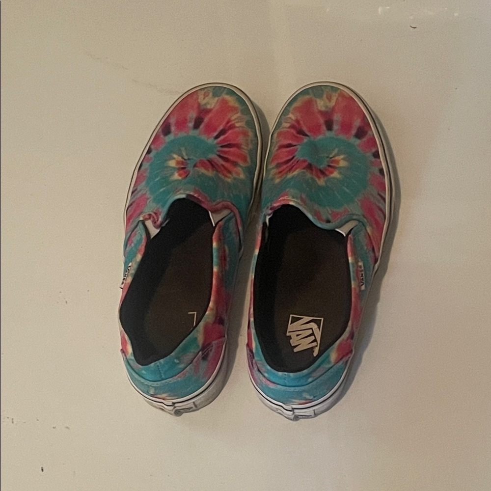 Vans Kids Colorful Tie-Dye Sneakers